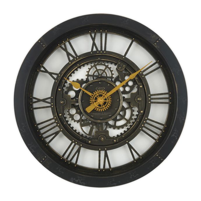 Sterling & Noble™ 24Inch Antique Gear Wall Clock Bed Bath and Beyond Canada