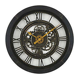 Sterling & Noble&trade; 24-Inch Antique Gear Wall Clock