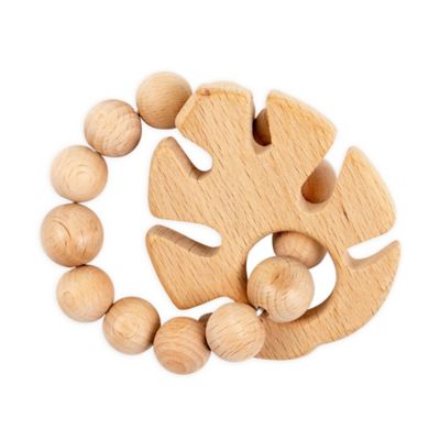 wooden teething ring