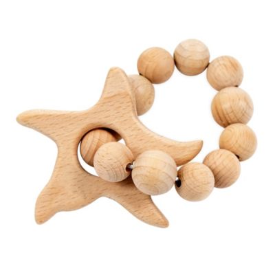 wooden teething rings