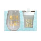 Alternate image 2 for Pearhead&reg; Juice 2-Piece Stemless Wine Glass and Baby Bottle Set