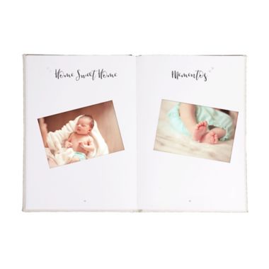 Pearhead&reg; "My Little Bump" Pregnancy Journal in White. View a larger version of this product image.