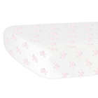 Alternate image 0 for hello spud&reg; Organic Cotton Fitted Crib Sheet in Pink
