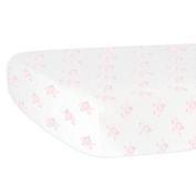 hello spud&reg; Organic Cotton Fitted Crib Sheet in Pink