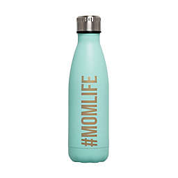 Pearhead® 16 oz. #MomLife Water Bottle in Mint