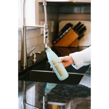 Pearhead&reg; 16 oz. #MomLife Water Bottle in Mint. View a larger version of this product image.