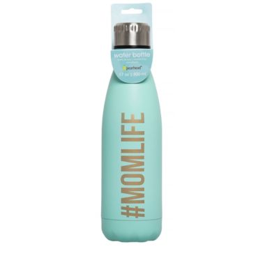 Pearhead&reg; 16 oz. #MomLife Water Bottle in Mint. View a larger version of this product image.