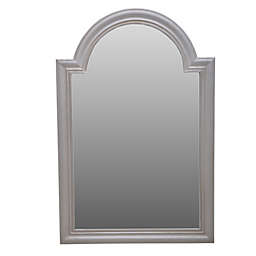 W Home 39-Inch x 26-Inch Arched Wall Mirror in Silver
