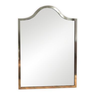 Hammered Thin Profile 20.75-Inch x 30.5-Inch Mirror in Copper. View a larger version of this product image.