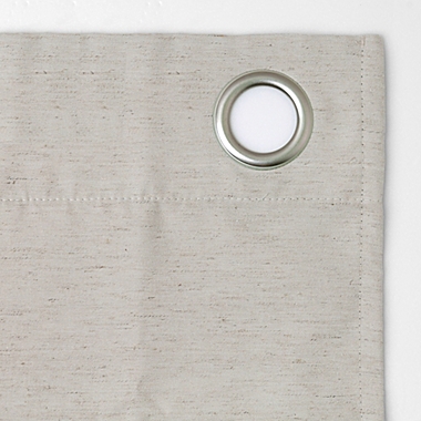 Archaeo&reg; 95-Inch Grommet 100% Blackout Window Curtain in Pearl (Single). View a larger version of this product image.