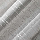 Alternate image 4 for Clean Window&reg; Textured Slub Anti-Dust 84-Inch Curtain Panel in Gray (Single)