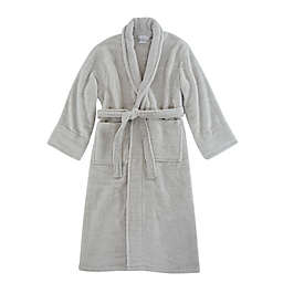 Charisma® Luxe Zero Twist Small/Medium Bath Robe in Grey