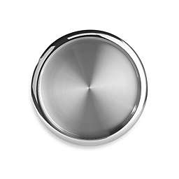 Oggi™ Stainless Steel Two-Tone Round Serving Tray