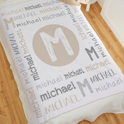 personalized baby blankets