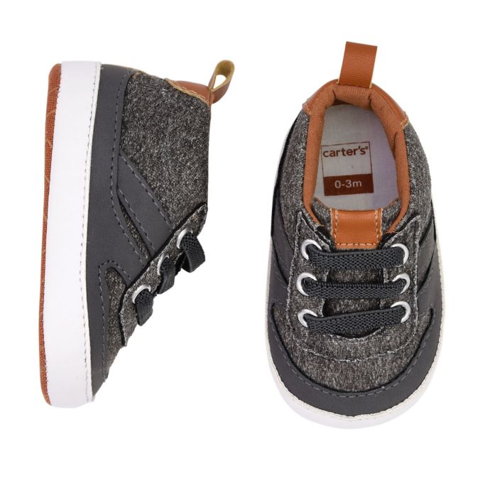 carter high top leather sneaker