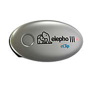 Elepho&reg; eClip Baby Reminder Car Seat Alarm in Silver