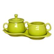 Fiesta&reg; Sugar and Creamer Set with Tray in Lemongrass