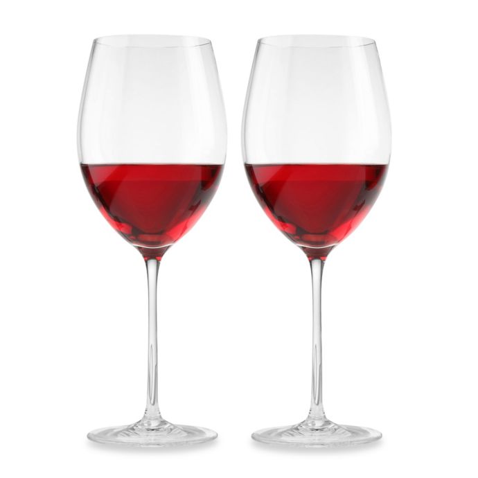 Aquarius 23-Ounce Red Wine Glasses (Set of 2) | Bed Bath ...