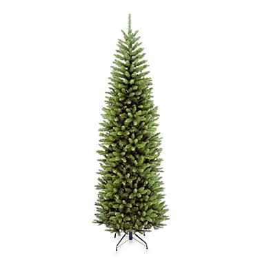 National Tree Company 7-Foot 6-Inch Foot Kingswood Fir Hinged Pencil Tree. View a larger version of this product image.