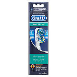 Oral-B&reg; Dual Clean Replacement Brush Heads (3-Pack)