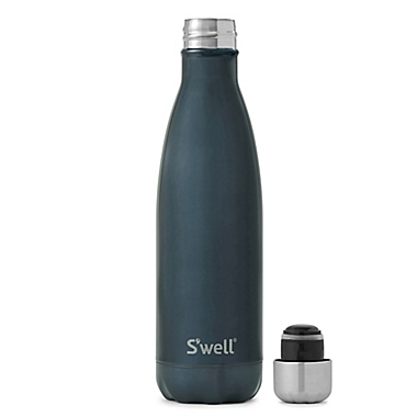 S&#39;well 17 oz. Stainless Steel Water Bottle in Blue Suede. View a larger version of this product image.