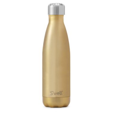 S'well 17 oz. Stainless Steel Water Bottle in Sparkling Champagne. View a larger version of this product image.