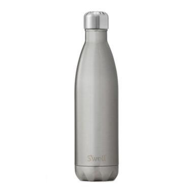 S'well&trade; Silver Lining 25 oz. Water Bottle in Silver. View a larger version of this product image.