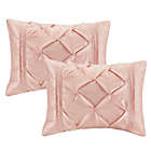 Alternate image 6 for Madison Park&reg; Essentials Joella 24-Piece Queen Comforter Set in Blush