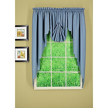 Today&#39;s Curtain&reg; Orleans 2-Pack Scalloped Swag Window Valances. View a larger version of this product image.