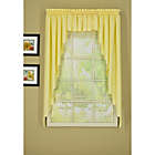 Alternate image 1 for Today&#39;s Curtain&reg; Orleans 2-Pack Scalloped Swag Window Valances in Buttercup