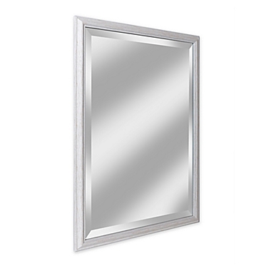 Alpine Art & Mirror South Haven 27-inch x 39-inch Rectangular Beveled Wall Mirror. View a larger version of this product image.