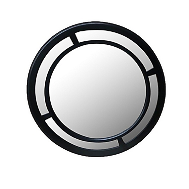 W Home 23.5-Inch Double Black Circle Mirror. View a larger version of this product image.