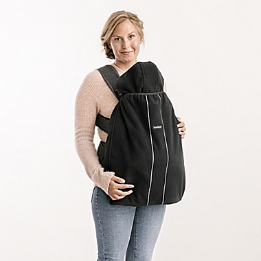 BABYBJ&Ouml;RN&reg; Water-Resistant Carrier Cover in Black. View a larger version of this product image.