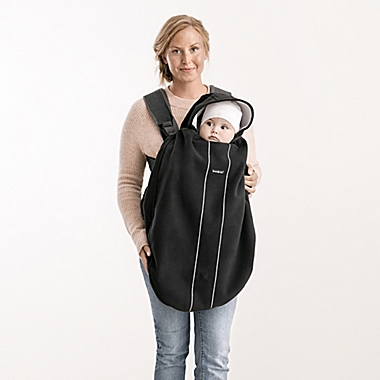 BABYBJ&Ouml;RN&reg; Water-Resistant Carrier Cover in Black. View a larger version of this product image.