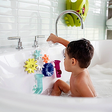 Boon&reg; COGS 5-Piece Plastic Bath Toy Set. View a larger version of this product image.