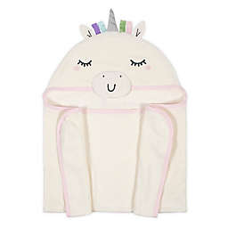 Gerber® Unicorn Hooded Towel in Pink