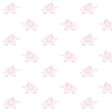 Hello Spud Elephant Throw Blanket in Pink. View a larger version of this product image.