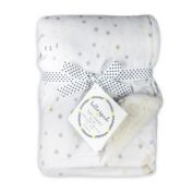 Hello Spud Man-On-Moon Throw Blanket in Grey