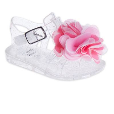 jelly flower sandals