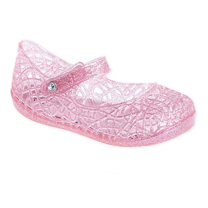 Stepping Stones Glitter Jelly Shoe in Pink | Bed Bath & Beyond