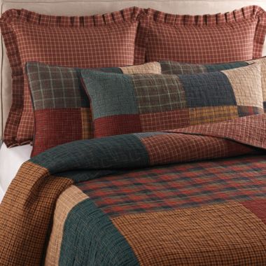Donna Sharp Campfire Square Twin Quilt. View a larger version of this product image.