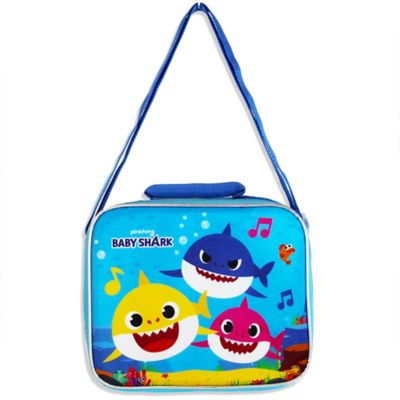 Baby Shark Insulated Lunch Bag in Blue