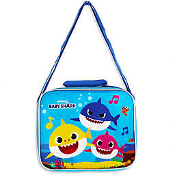 Baby Shark Insulated Lunch Bag in Blue