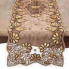 Alternate image 0 for Saro Lifestyle Irena 72-InchTable Runner in Gold