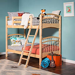 Epoch McKenzie Hard Wood Twin Over Twin Bunk Bed in Natural