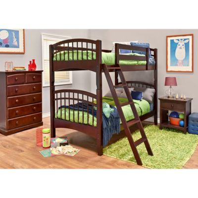 set of bunk beds