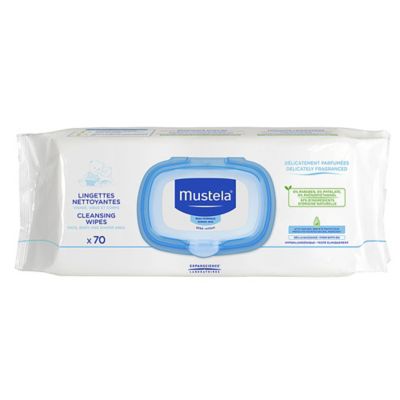mustela soothing cleansing wipes