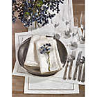 Alternate image 1 for Saro Lifestyle Hemstitch 108-Inch Table Runner in Ivory