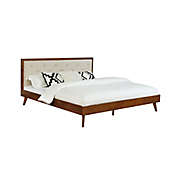 Cole King Platform Bed in Oatmeal
