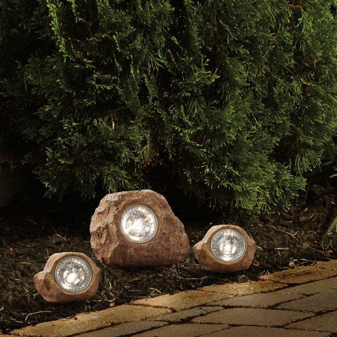 solar rock lights